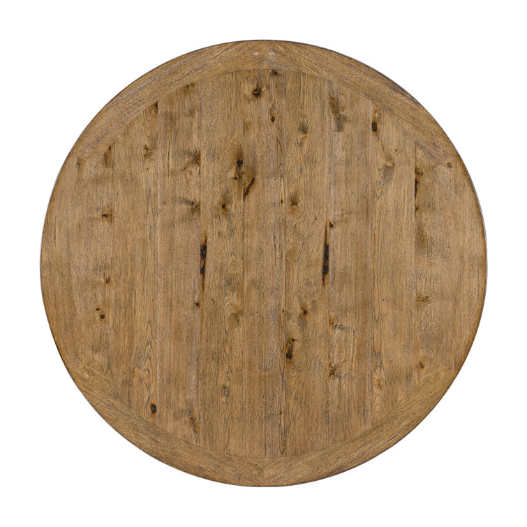 60" Round Reclaimed Wood Casual Dining Table