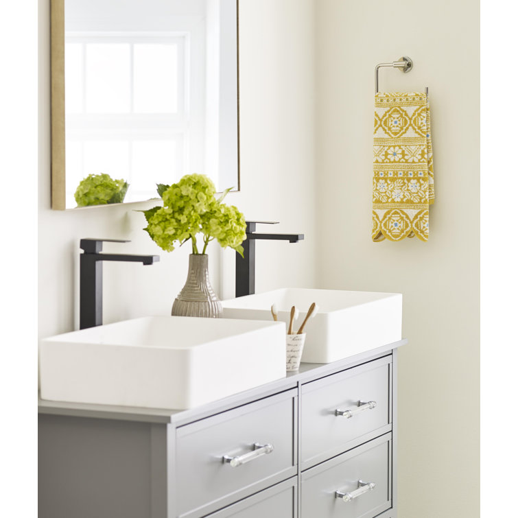 Polished Stainless Steel Modern Wall Mounted Towel Ring