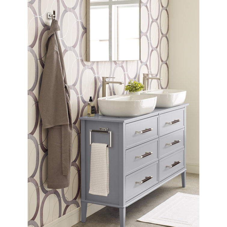 Brushed Nickel and Oil-Rubbed Bronze Single Prong Robe Hook