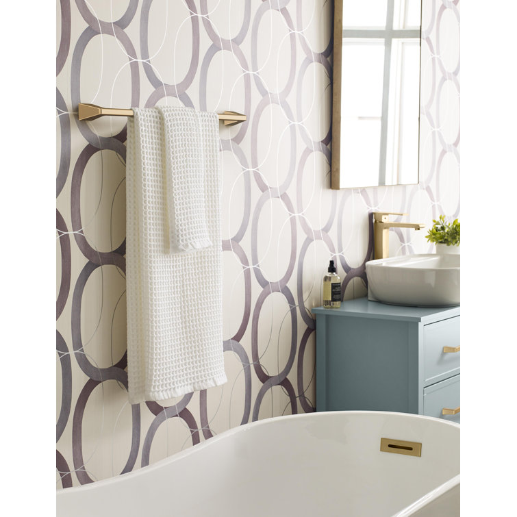 Champagne Bronze 24-Inch Wall Mounted Towel Bar