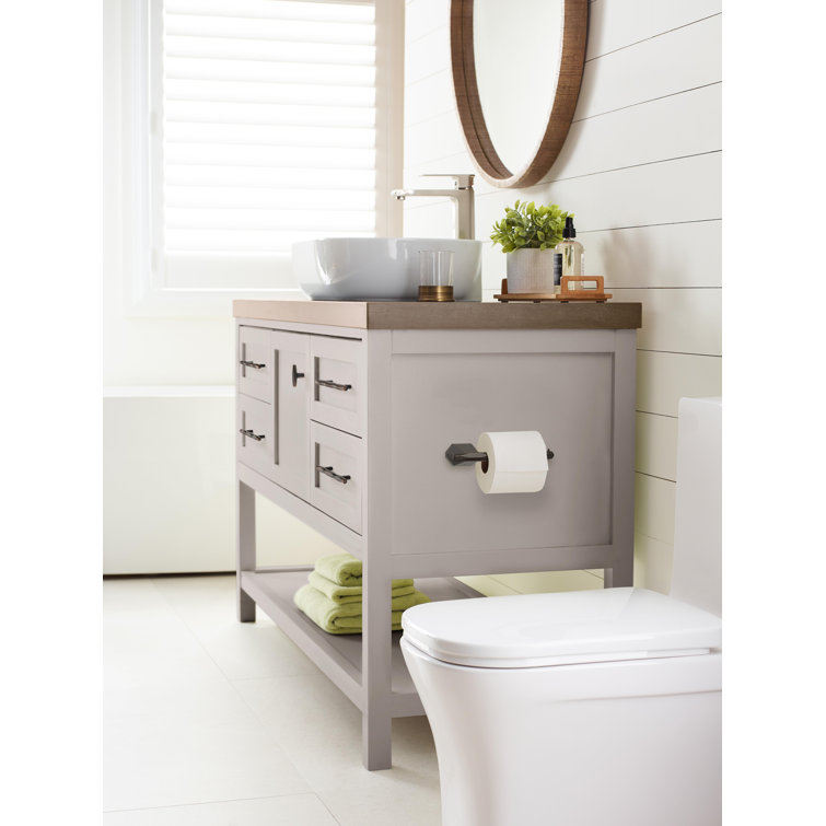 St. Vincent Oil-Rubbed Bronze Single Post Toilet Paper Holder
