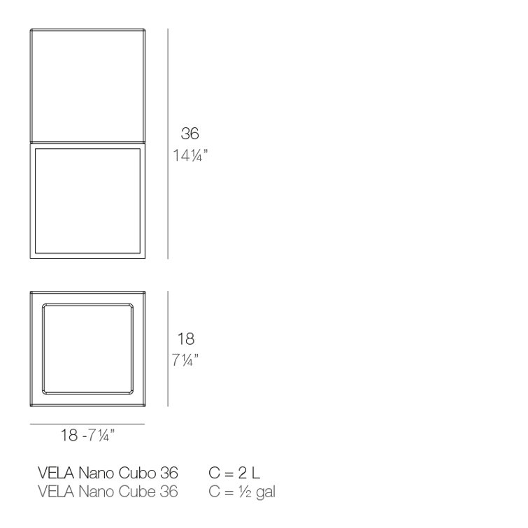 Ice White Resin Square Elevated Planter with Metal Frame