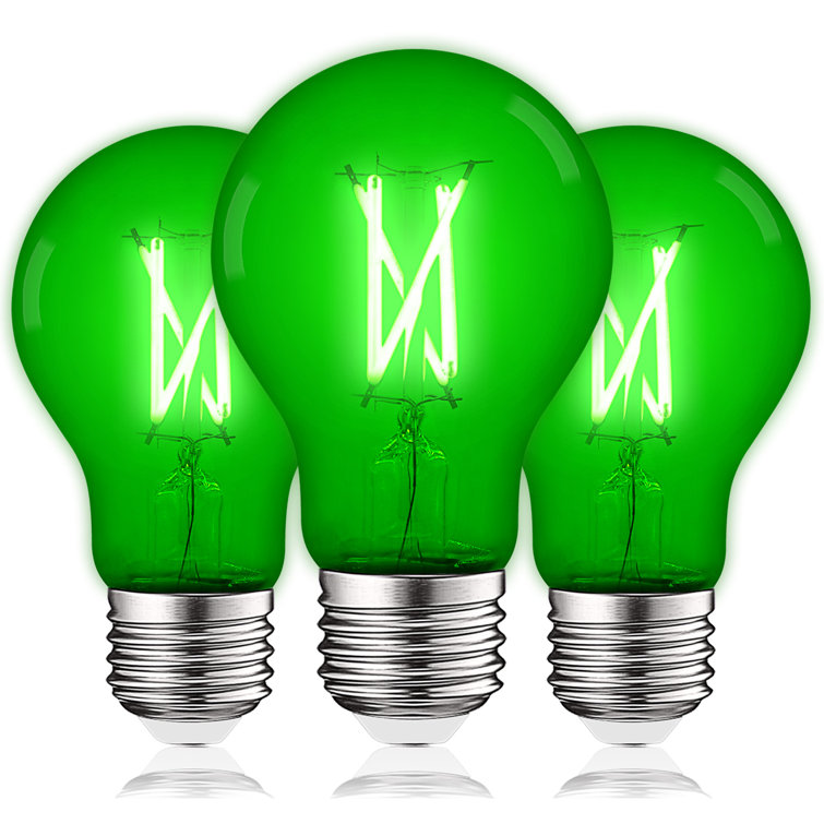 Green LED Edison Screw-in Decorative Light Bulbs