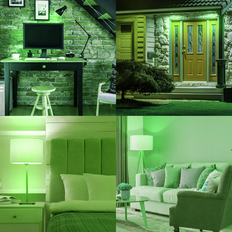 Green LED Edison Screw-in Decorative Light Bulbs