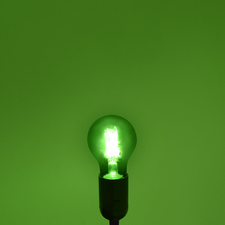 Green LED Edison Screw-in Decorative Light Bulbs