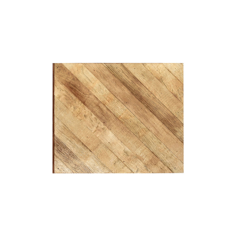 Chardonnay Oak Wall-Mounted Single Bathroom Vanity with Drawer