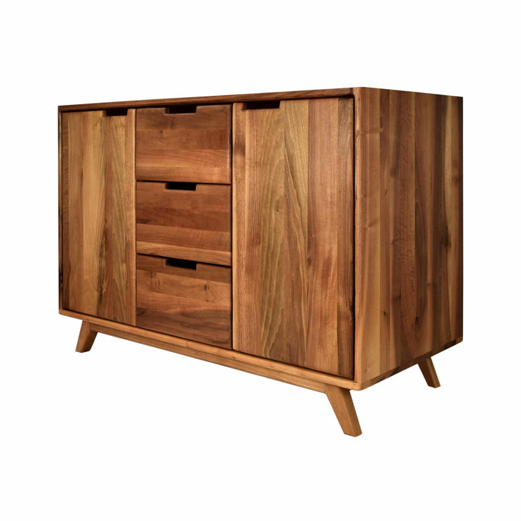 Topanga 48" Walnut Solid Wood Freestanding Bathroom Vanity
