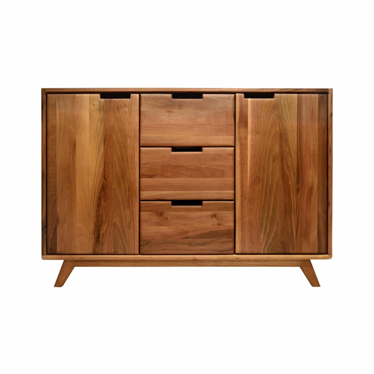Topanga 48" Walnut Solid Wood Freestanding Bathroom Vanity