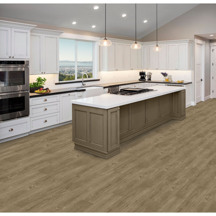 Hazel Ash 6" x 36" Peel and Stick Vinyl Floor Planks