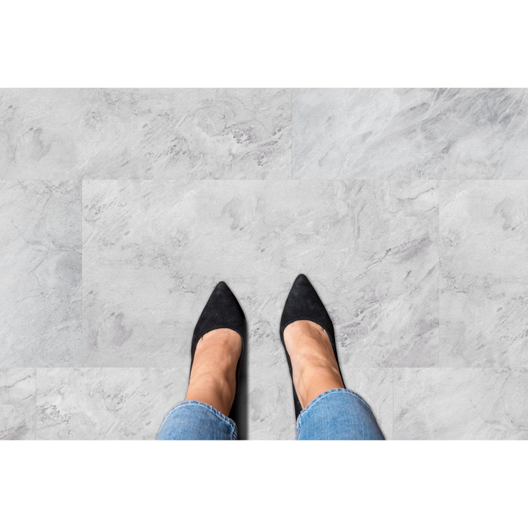 Palazzo Quarry Stone 12" x 24" Self-Adhesive Vinyl Floor Tiles