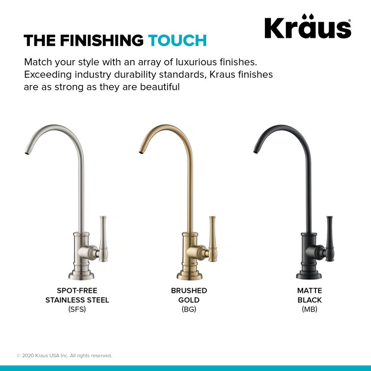 Allyn Brushed Gold 9-12" Hi Arc Stainless Steel Water Faucet