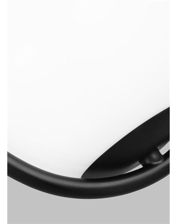 Galassia Midnight Black 18.75'' Direct Wired Wall Sconce