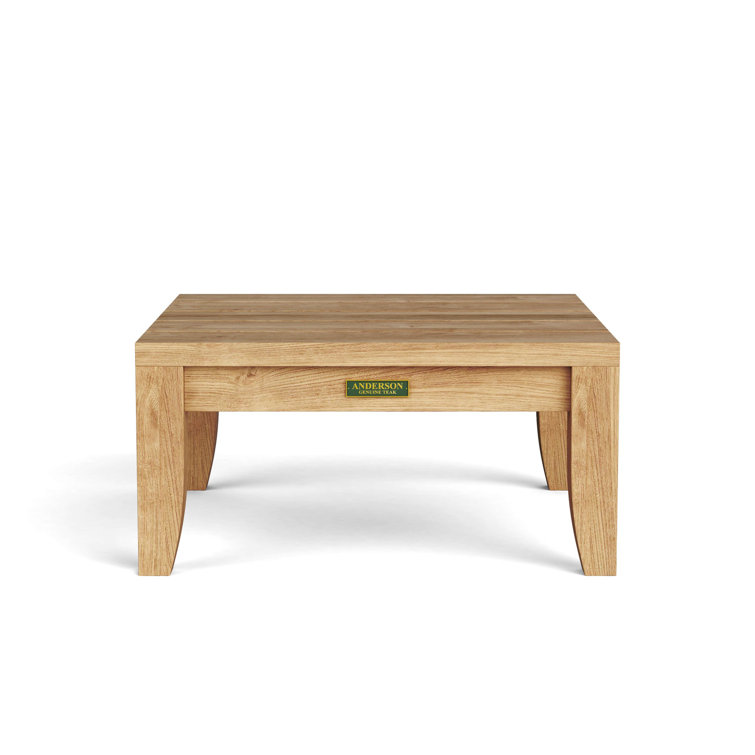 Coronado Premium Teak 24" Square Outdoor Side Table