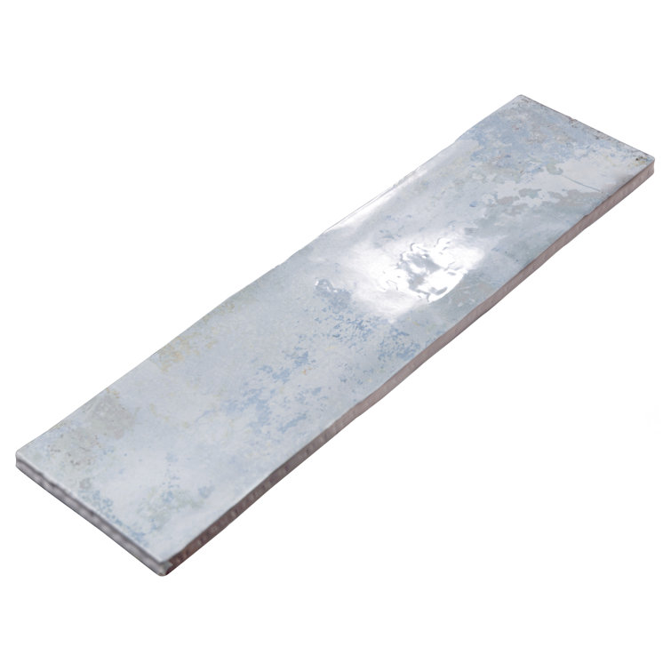 Biarritz Blue 3" x 12" Ceramic Subway Wall Tile