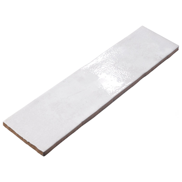 Biarritz White 3" x 12" Ceramic Wall Tile