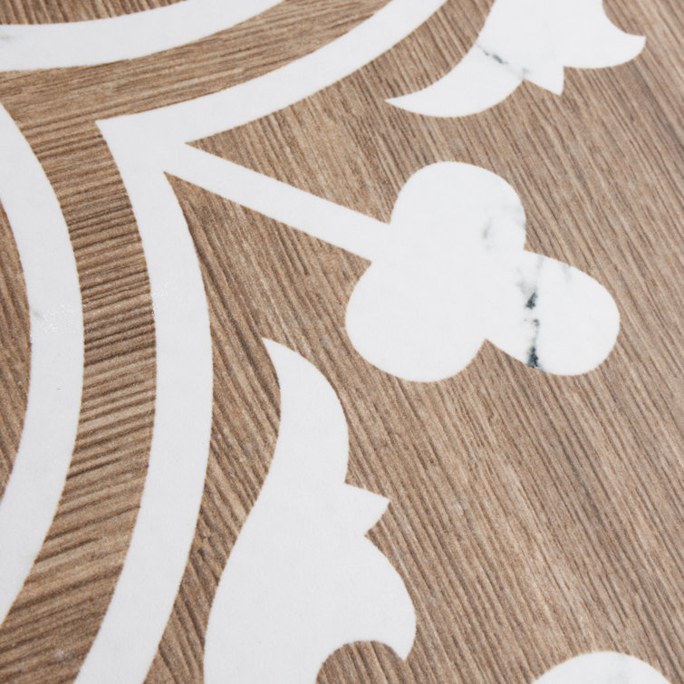 Llama Arte Loire Verso Brown Porcelain Patterned Wall & Floor Tile