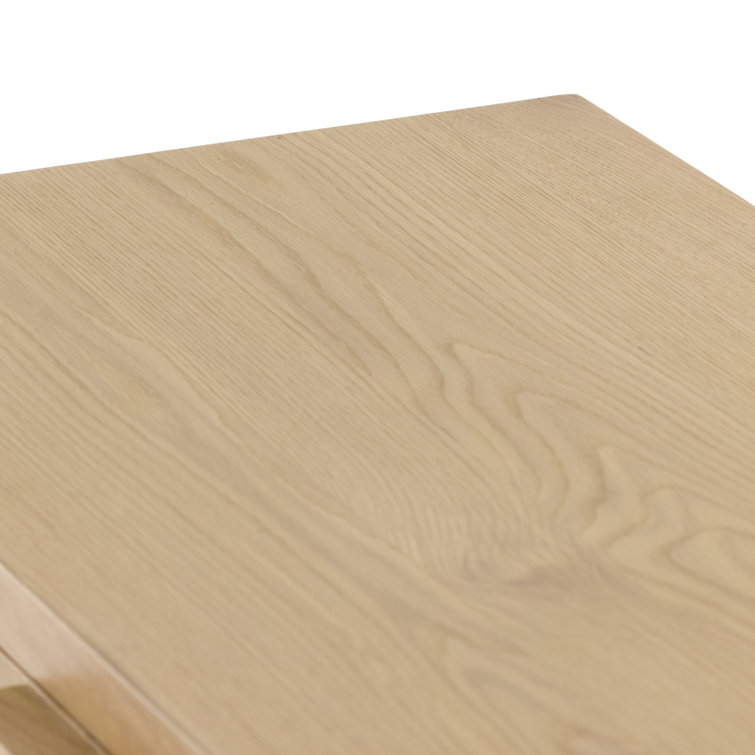 Allegra 69'' Honey Oak Veneer Sideboard with Natural Cane Paneling