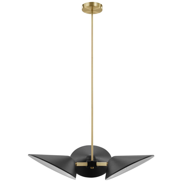 Journey 30.5" Black Metal LED Pendant Light