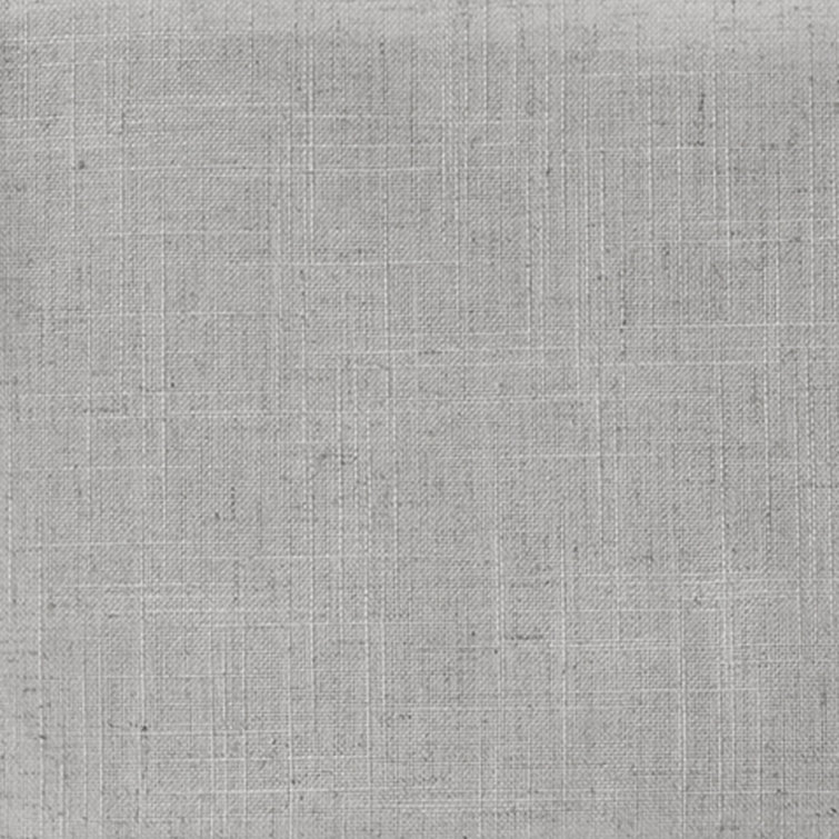 Gray Linen Blend Cordless Light Filtering Roman Shade