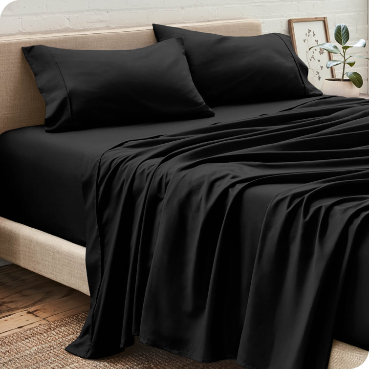 Light Gray California King Ultra-Soft Microfiber Sheet Set