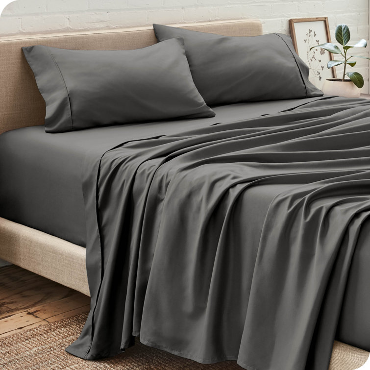 Ultra Soft White Microfiber Twin Sheet Set with Deep Pockets