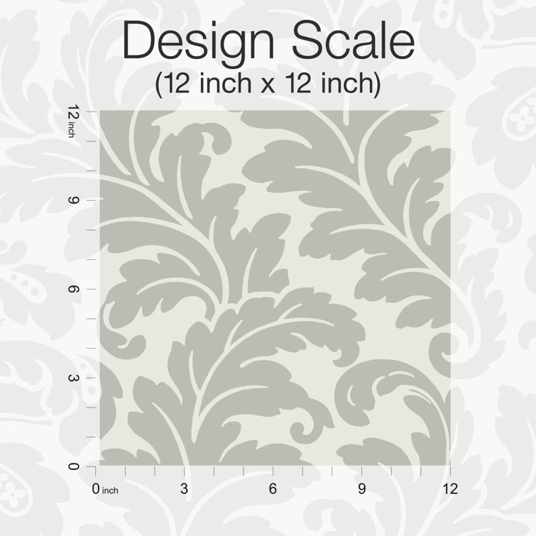 Modern Romance Grey Non-Pasted Washable Wallpaper