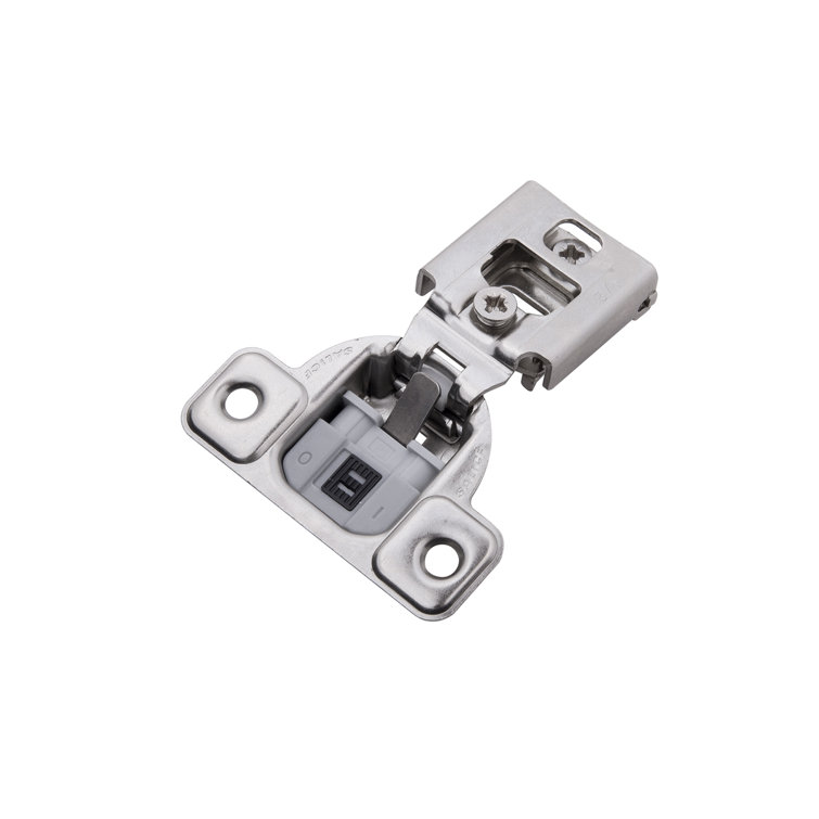 Polished Nickel Soft-Close Euro Cabinet Hinges