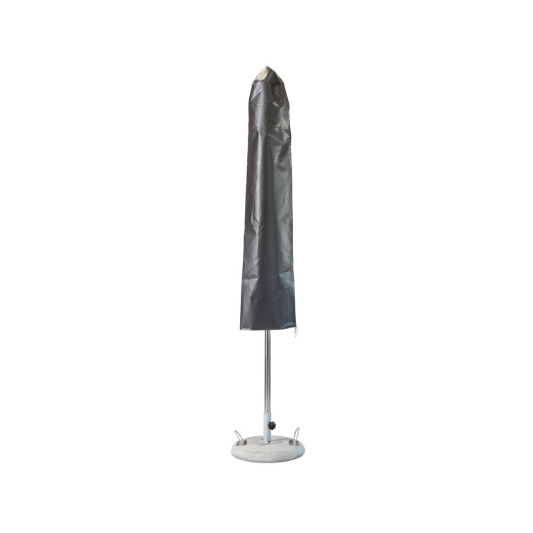 Charcoal 13 ft. Round Market Umbrella with Aluminum Pole