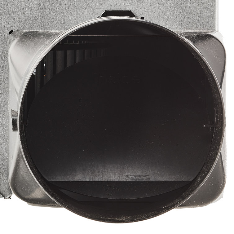 White Energy Star Ceiling and Wall Mount Bathroom Fan