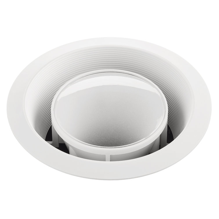 White Energy Star Ceiling Mount Bathroom Fan with Humidity Sensor