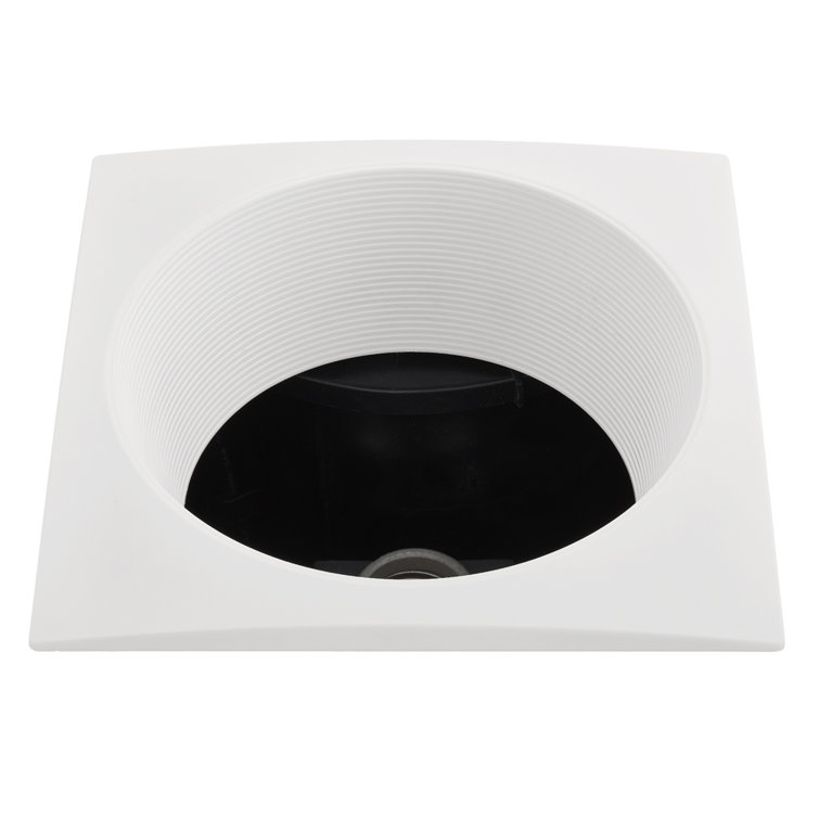 White Metal Energy Star Ceiling Mount Bathroom Fan
