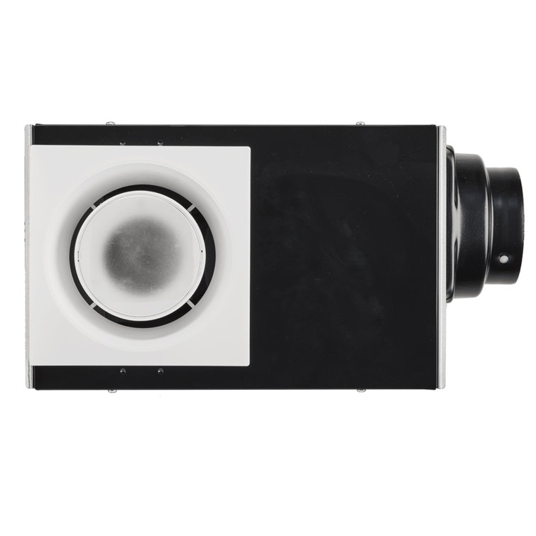 White Metal Energy Star Ceiling Mount Bathroom Fan