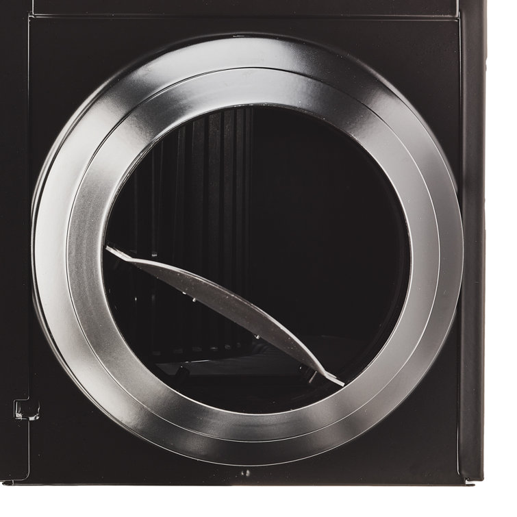 White Energy Star Ceiling Mount Bathroom Fan with LED Light