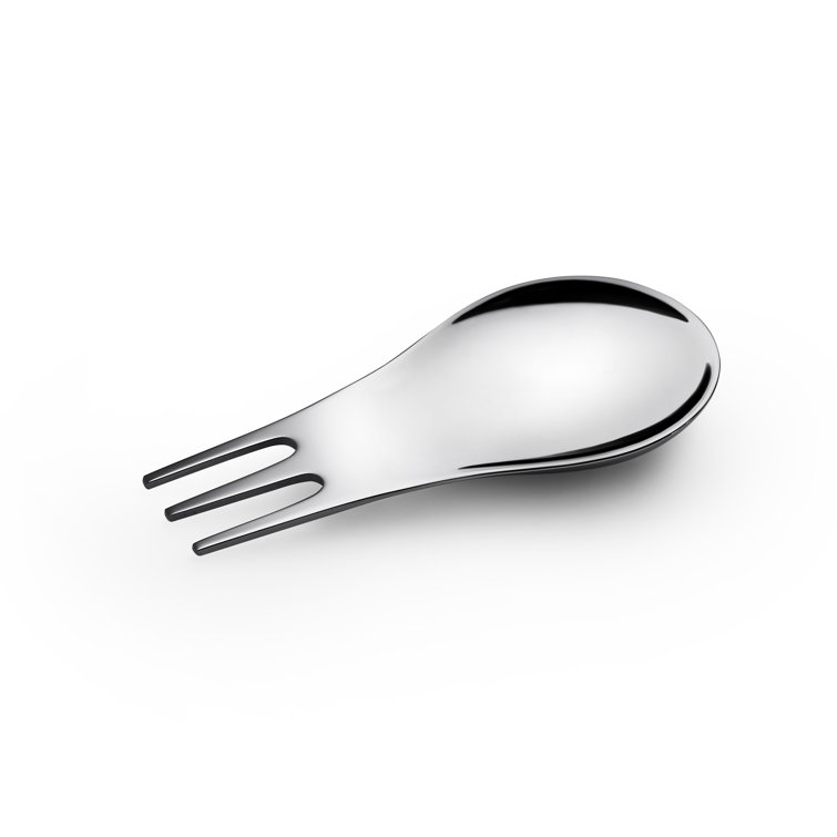 Silver Stainless Steel Multi-Purpose Utensil Set of 4