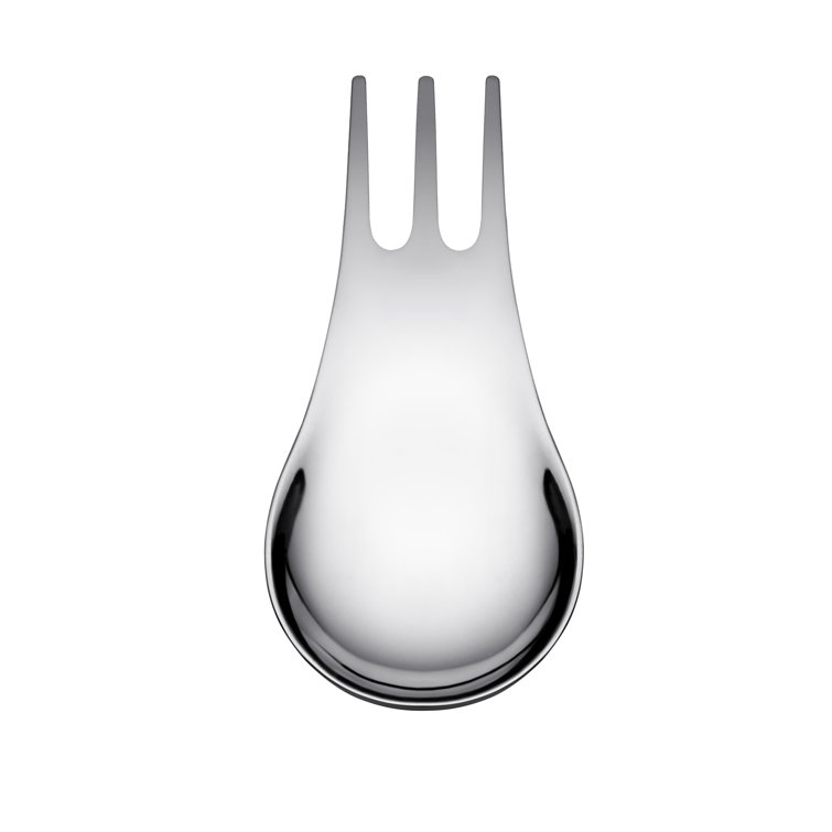 Silver Stainless Steel Multi-Purpose Utensil Set of 4