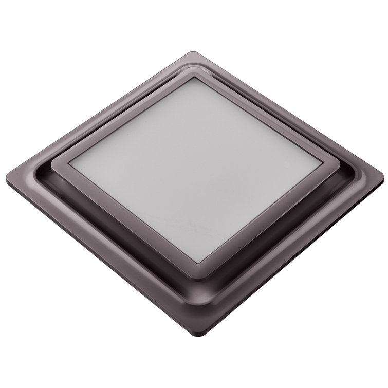 Oil Rubbed Bronze 110 CFM Ceiling Mount Bathroom Fan with LED Light