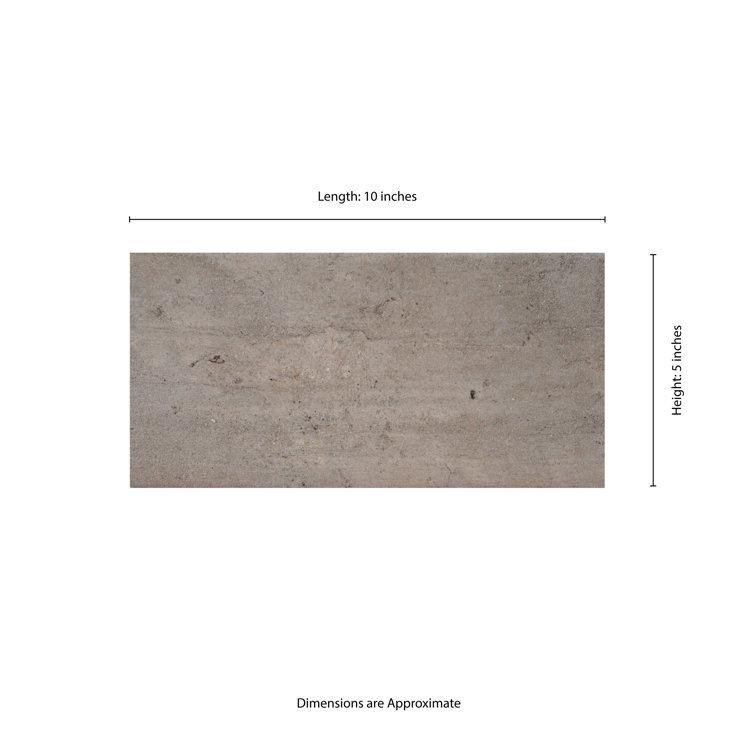 Capella Taupe Matte Porcelain Rectangular Floor and Wall Tile
