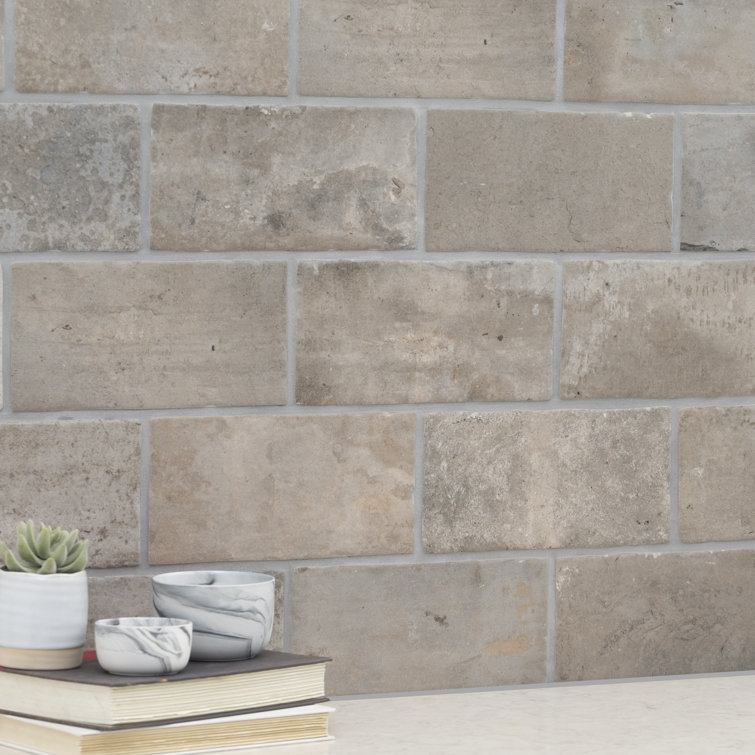 Capella Taupe Matte Porcelain Rectangular Floor and Wall Tile