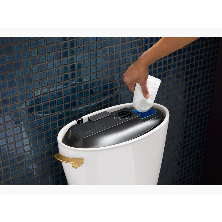 White High Efficiency Two-Piece Elongated Toilet