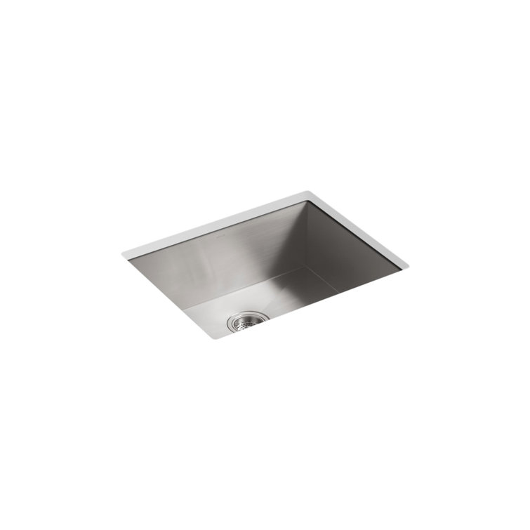 24" Stainless Steel Single Bowl Undermount Kitchen Sink