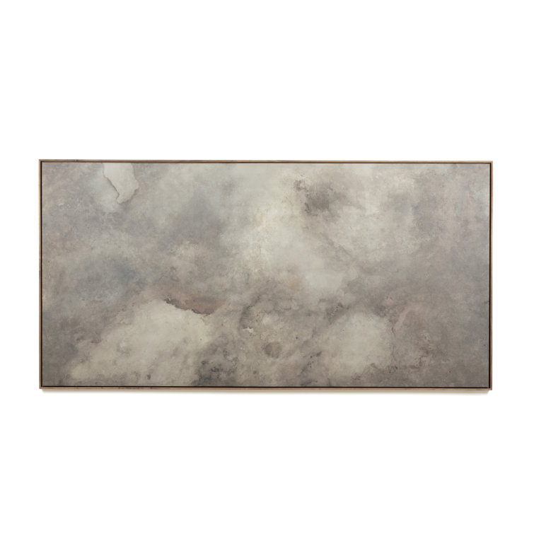 Penumbra V Large Abstract Mixed Media Canvas Art