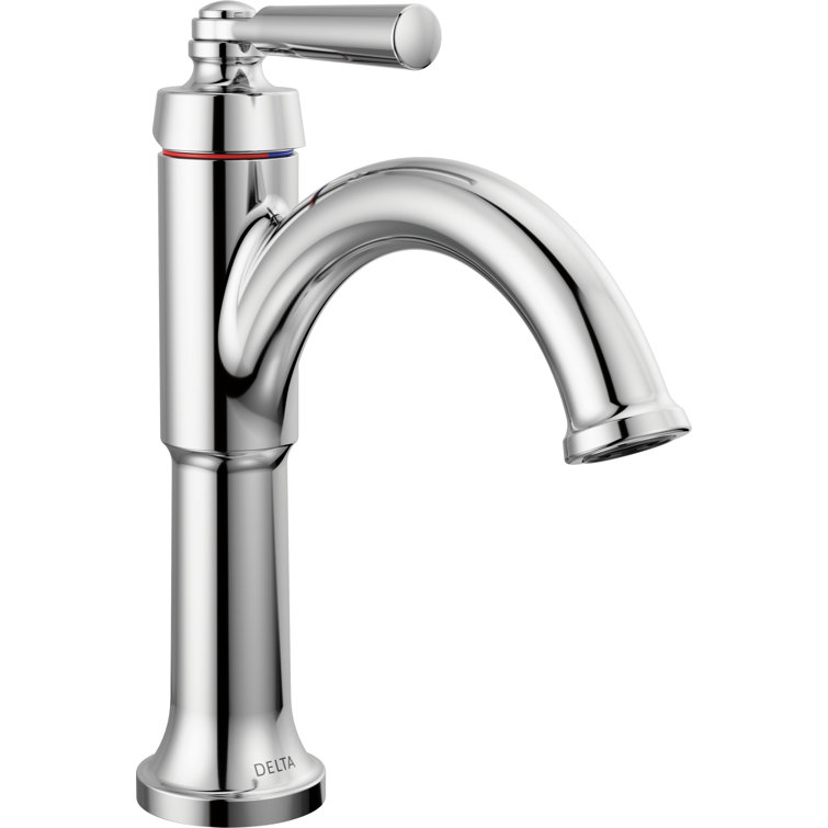 Saylor Polished Chrome Single Handle Bathroom Faucet