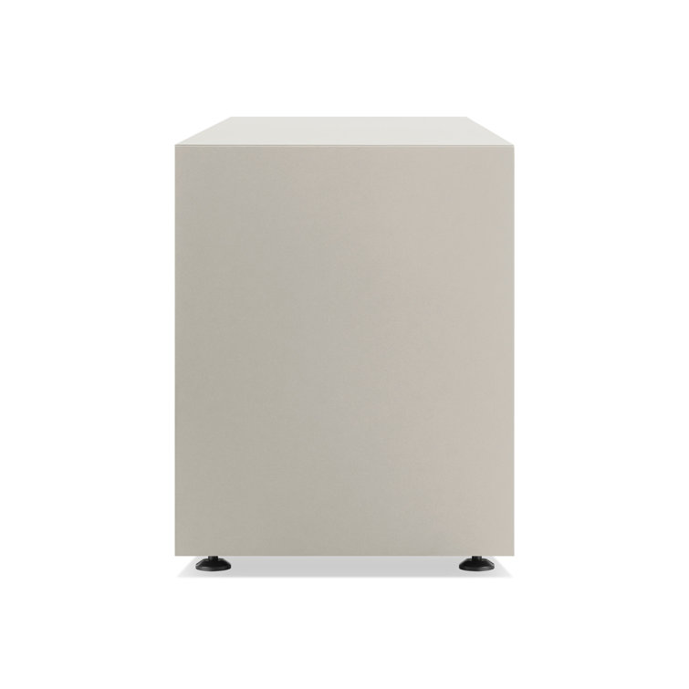 Putty Matte 2-Door 2-Drawer Console Cabinet