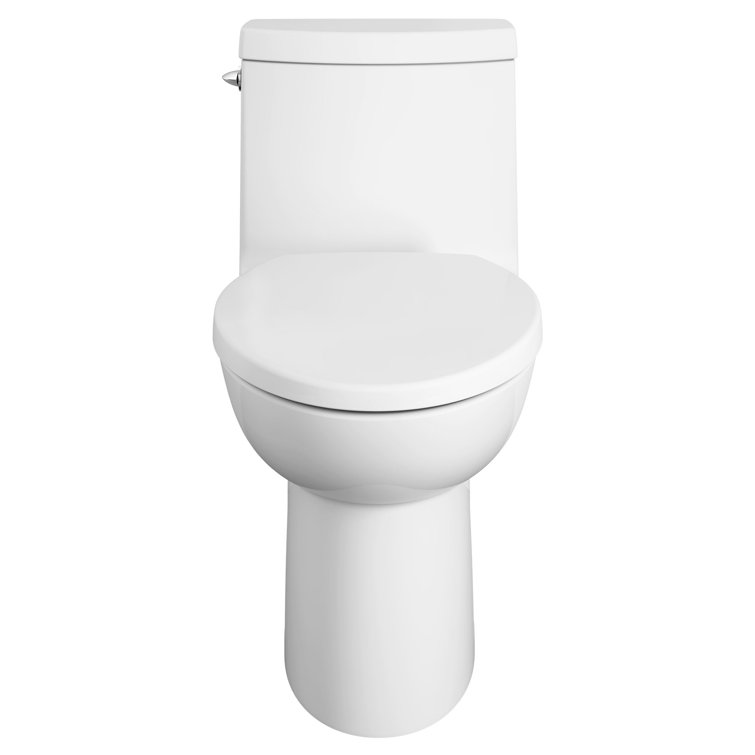 White High Efficiency Elongated One-Piece Toilet