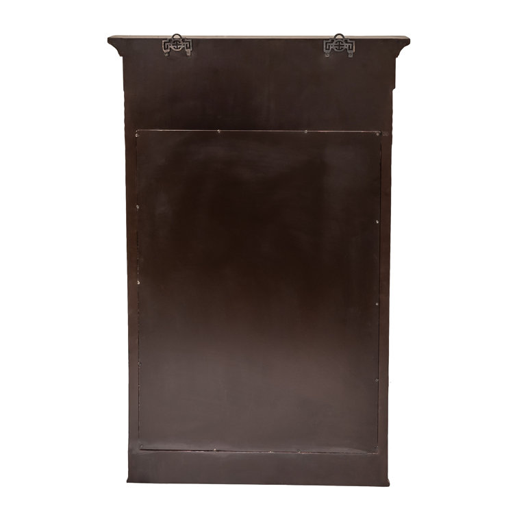 Empire 27" x 40" Beveled Wood Wall Mirror