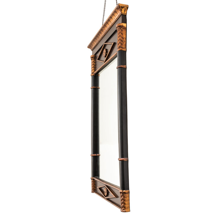 Empire 27" x 40" Beveled Wood Wall Mirror