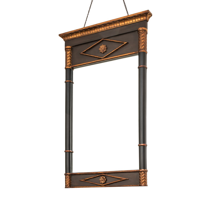 Empire 27" x 40" Beveled Wood Wall Mirror