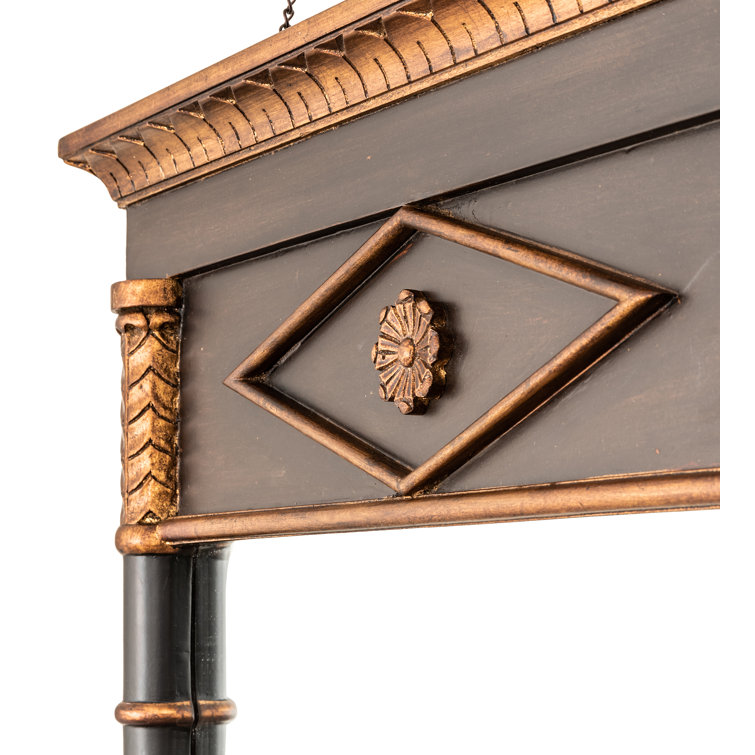 Empire 27" x 40" Beveled Wood Wall Mirror