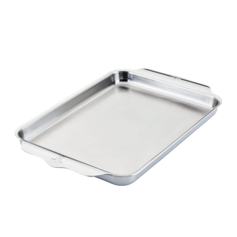 Stainless Steel and Aluminum Quarter Sheet Pan, 9" x 12"