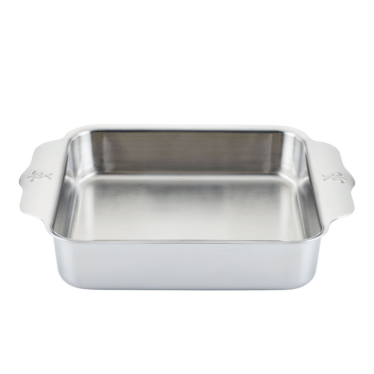 Hestan 8" x 8" Stainless Steel Square Baking Pan with Handles